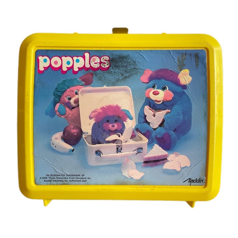 Vintage Popples Lunch Box